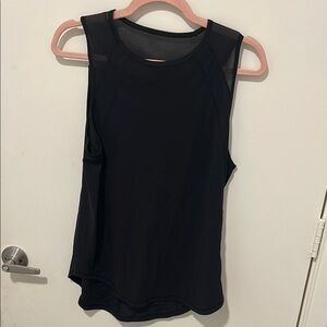Lululemon Athletica Black Sleeveless Tank Top